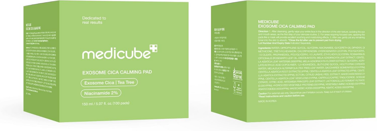 medicube Exosome Cica Calming Pad (100 Pads) MediCube