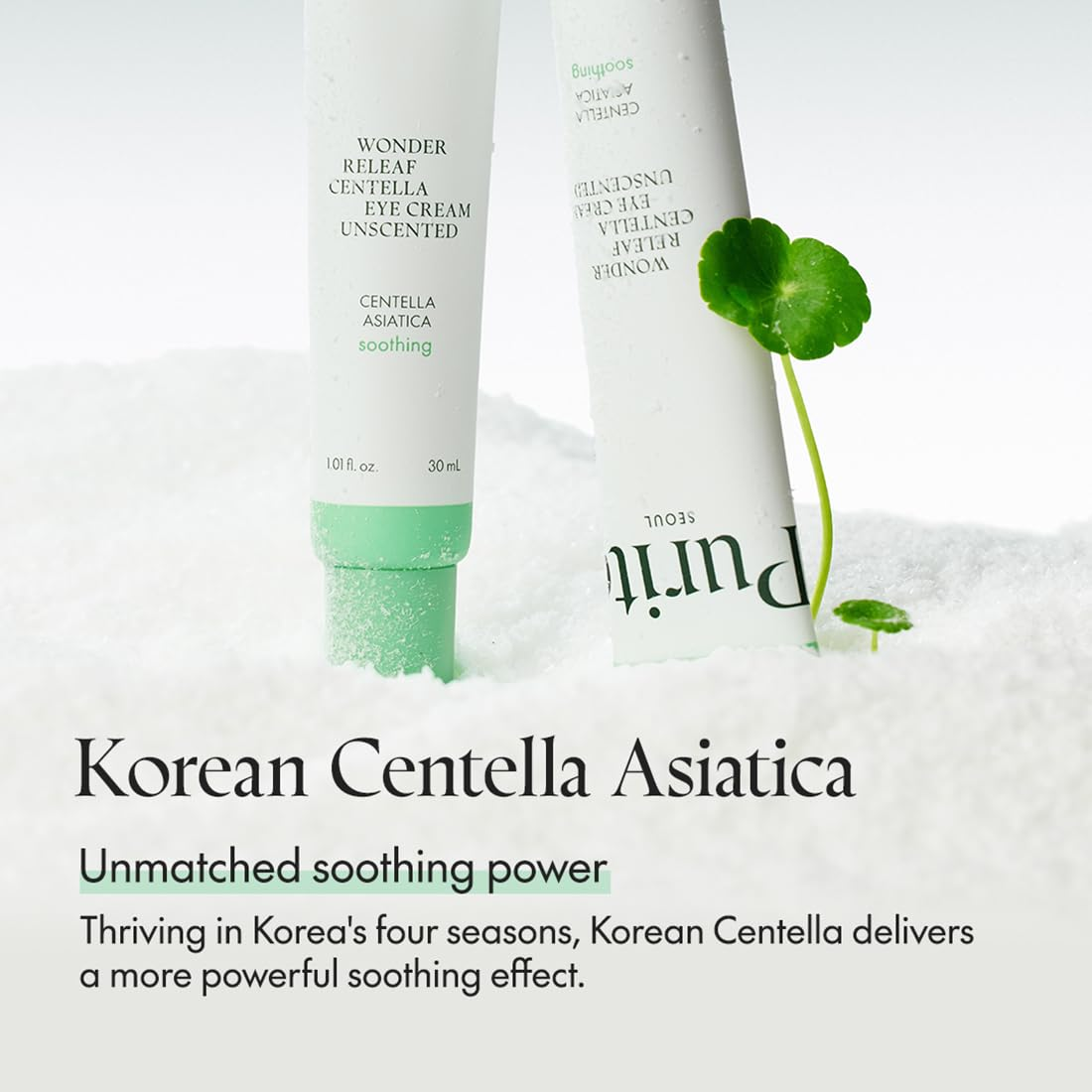 two tubes of PURITO SEOUL Centella Unscented Eye Cream