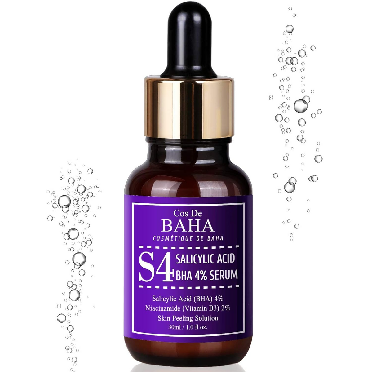 Cos De BAHA Salicylic Acid 4% Exfoliating Facial Serum with Niacinamide 30 mL Cos De BAHA