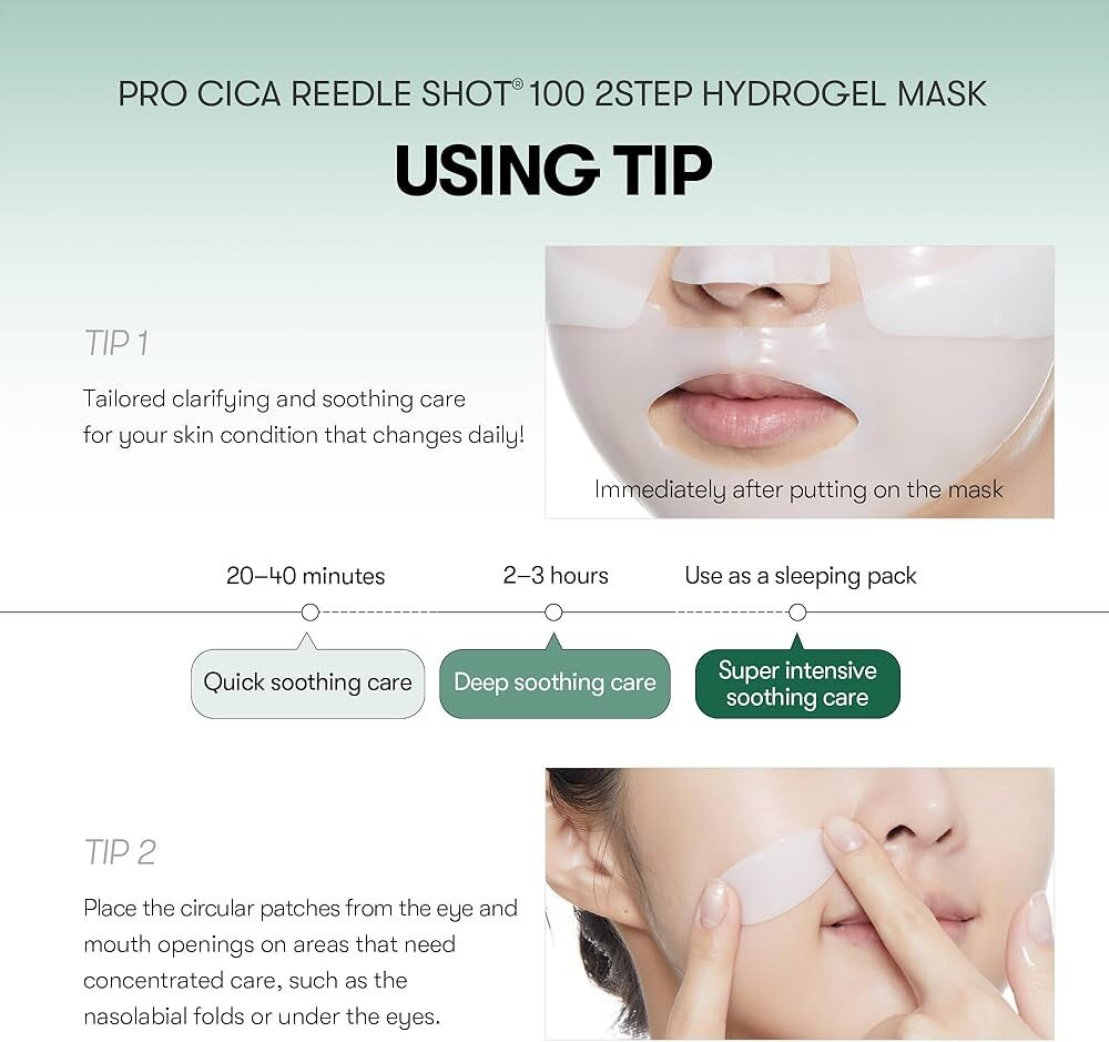 VT Pro Cica Reedle Shot Essential Hydrogel Mask VT