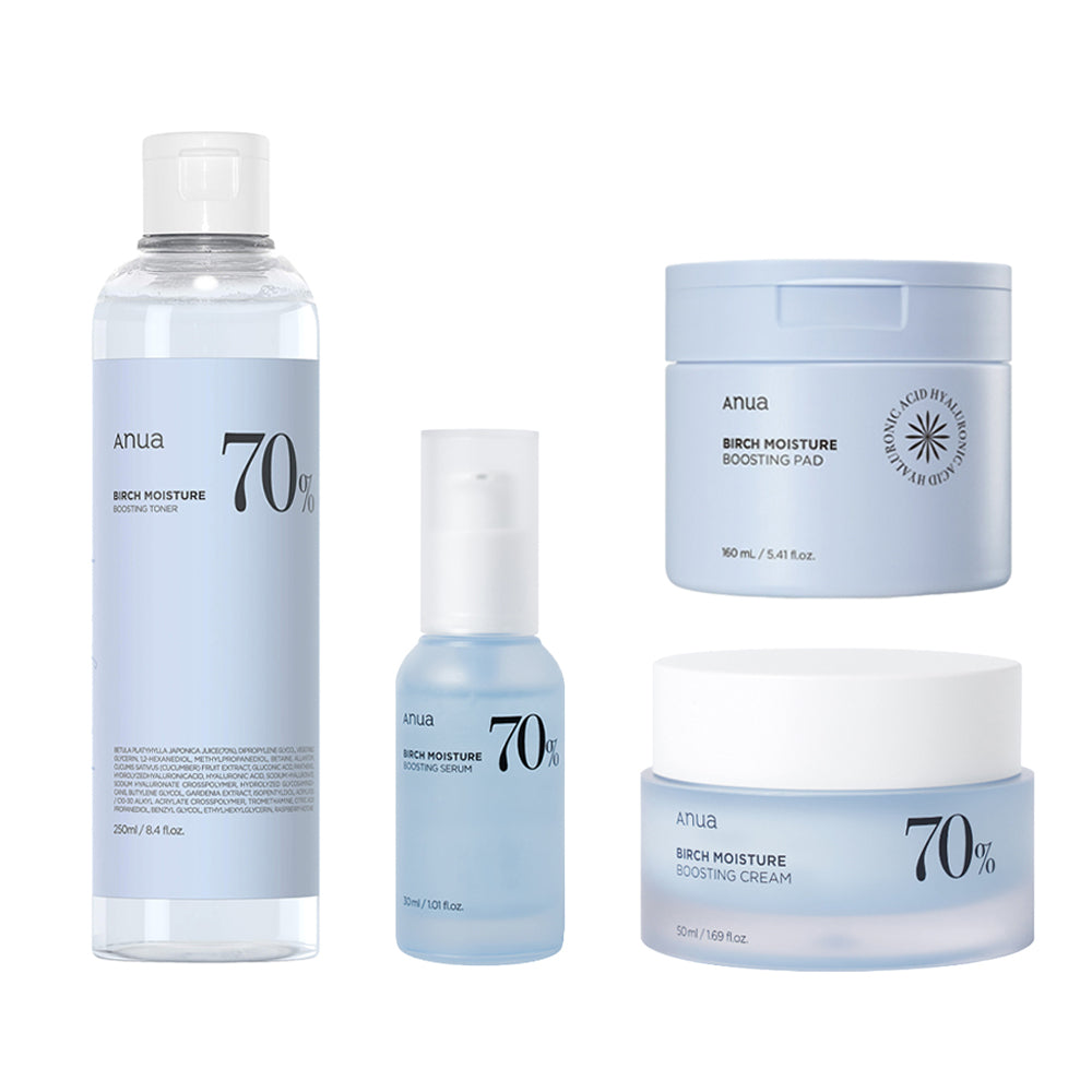 Anua Birch Moisturizing Products Set