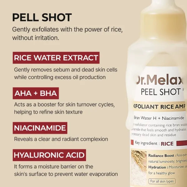 Dr. Melaxin rice toner with niacinamide Abu Dhabi