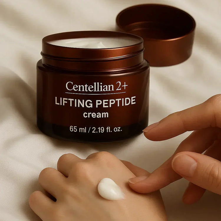 Centellian24 Lifting Peptide Cream Korean skincare moisturizer for firm and hydrated skin