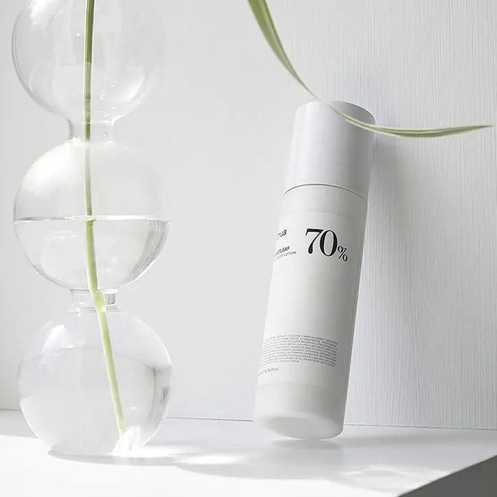 Anua heartleaf 70% Daily Relief Lotion bottle on white background
