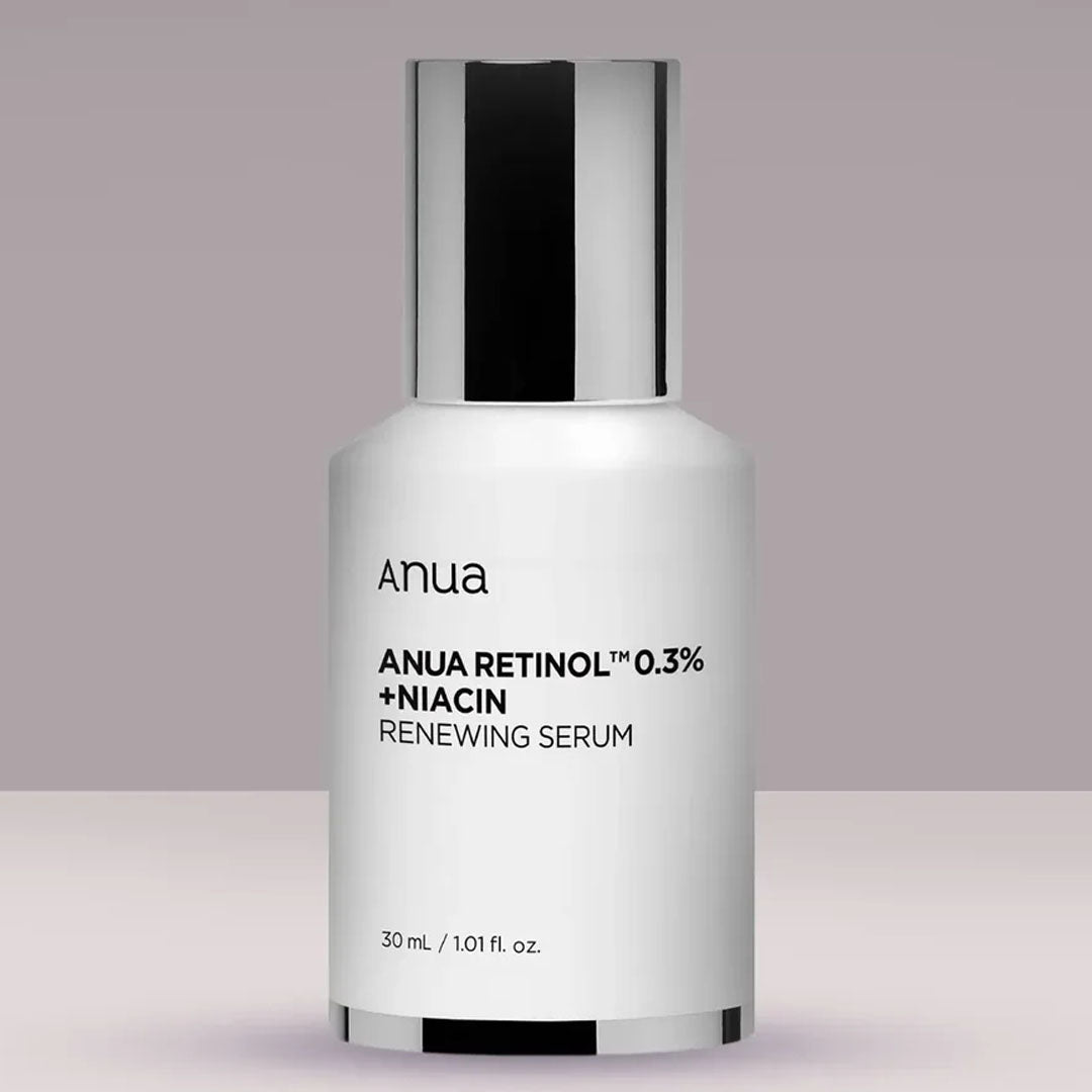 Anua Nano Retinol 0.3% + Niacin Renewing Serum 30 mL bottle
