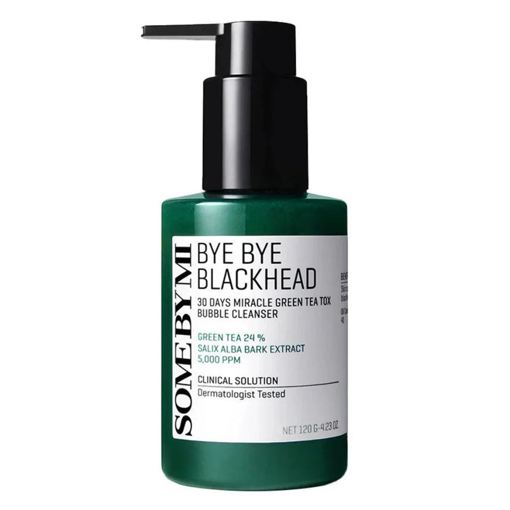 SOME BY MI Bye Bye Blackhead 30 Days Miracle Green Tea Tox Bubble 120g SOMEBYMI