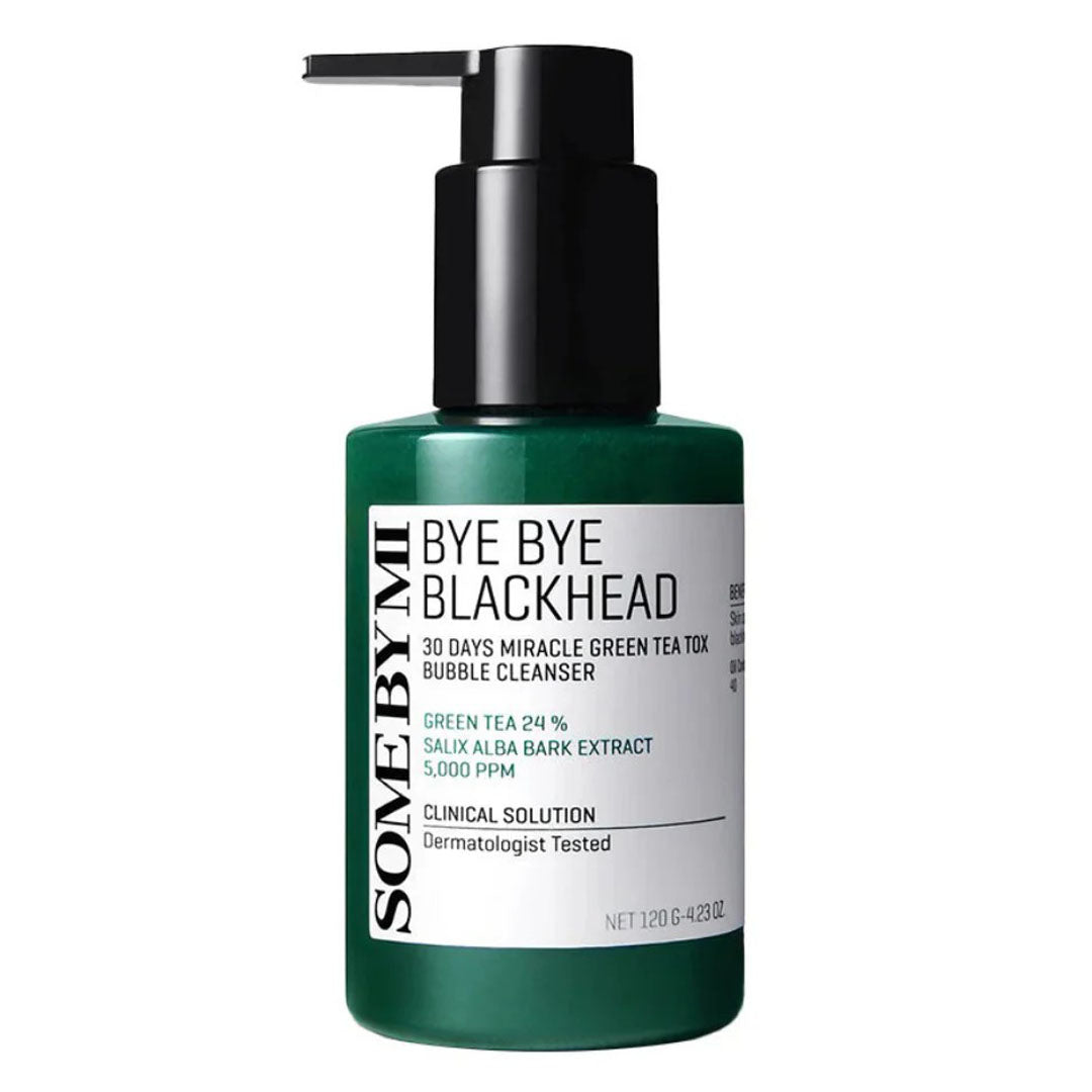 SOME BY MI Bye Bye Blackhead 30 Days Miracle Green Tea Tox Bubble 120g SOMEBYMI
