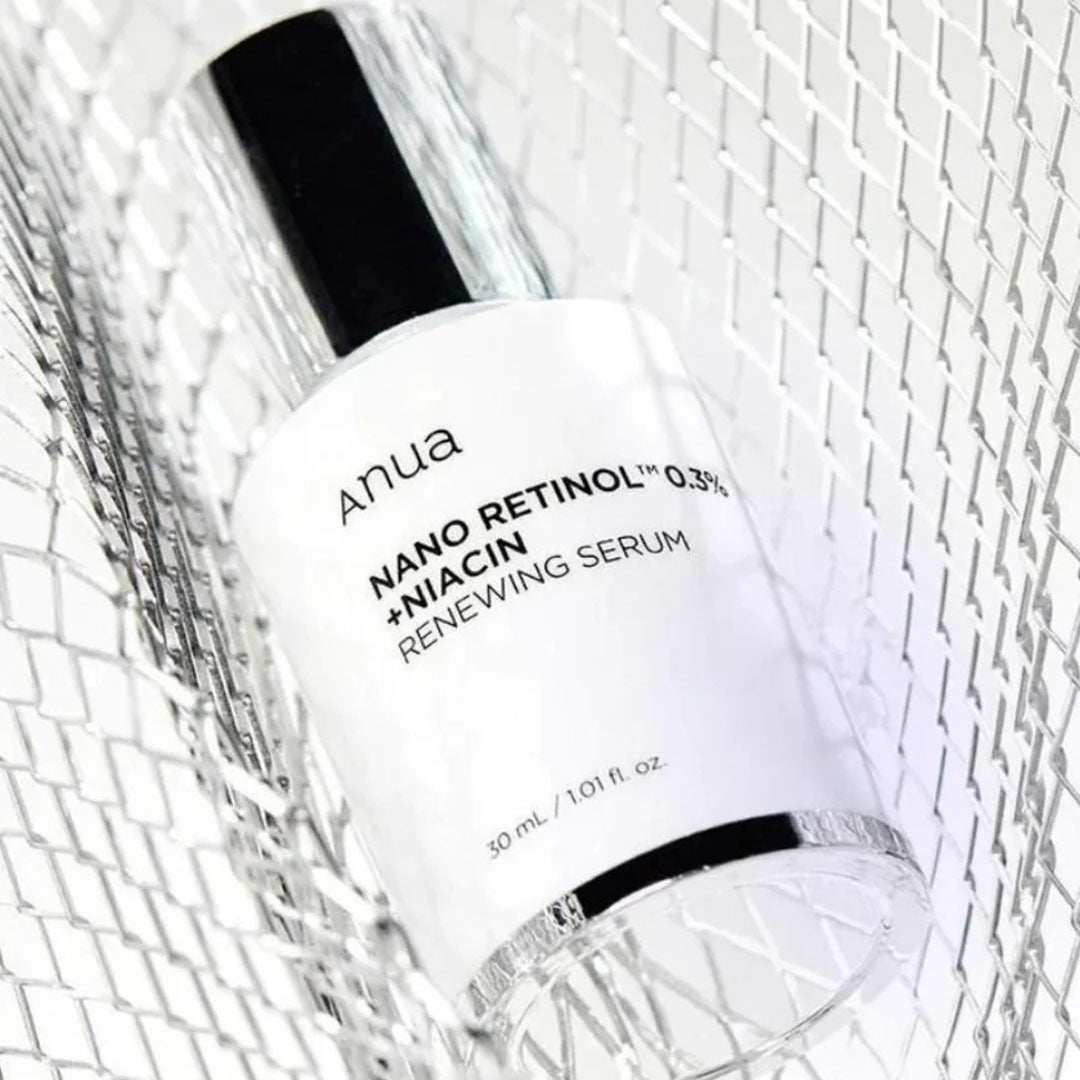 Anua Nano Retinol 0.3% + Niacin Renewing Serum 30 mL bottle
