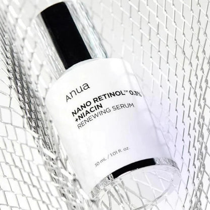 Anua Nano Retinol 0.3% + Niacin Renewing Serum 30 mL bottle
