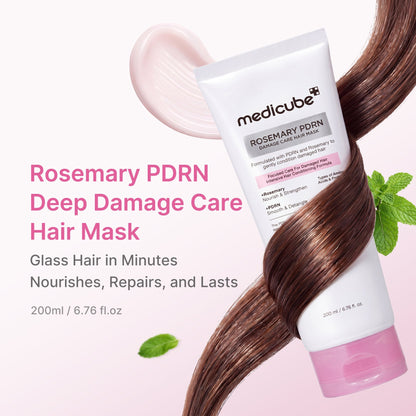 Medicube PDRN hair mask for damaged hair Dubai