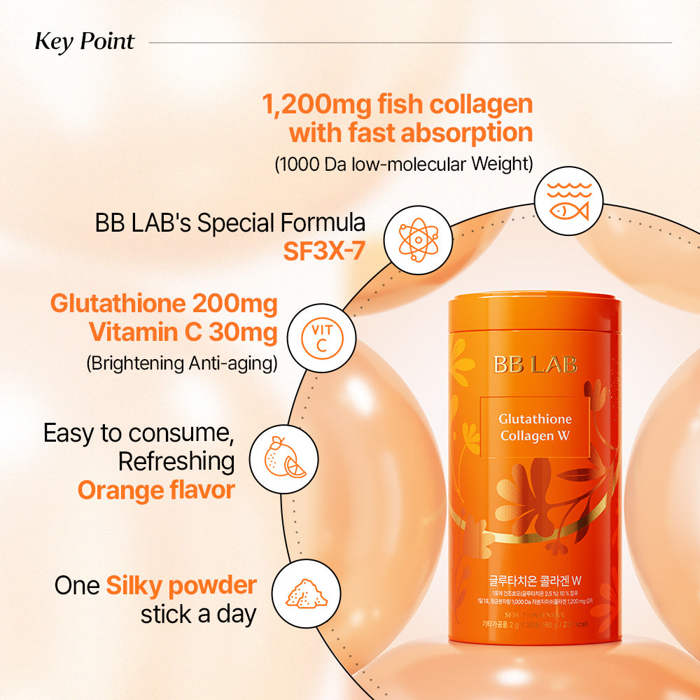 BB LAB Glutathione Collagen W Powder Sticks 30 Sachets