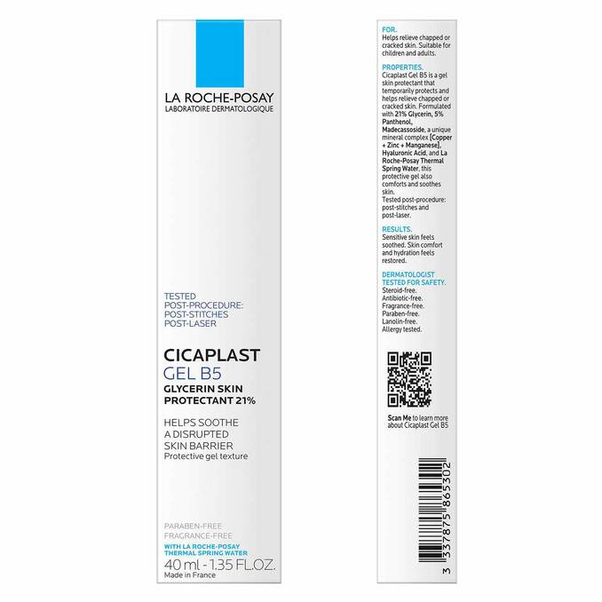 LA ROCHE-POSAY Cicaplast Gel B5 40mL box packaging
