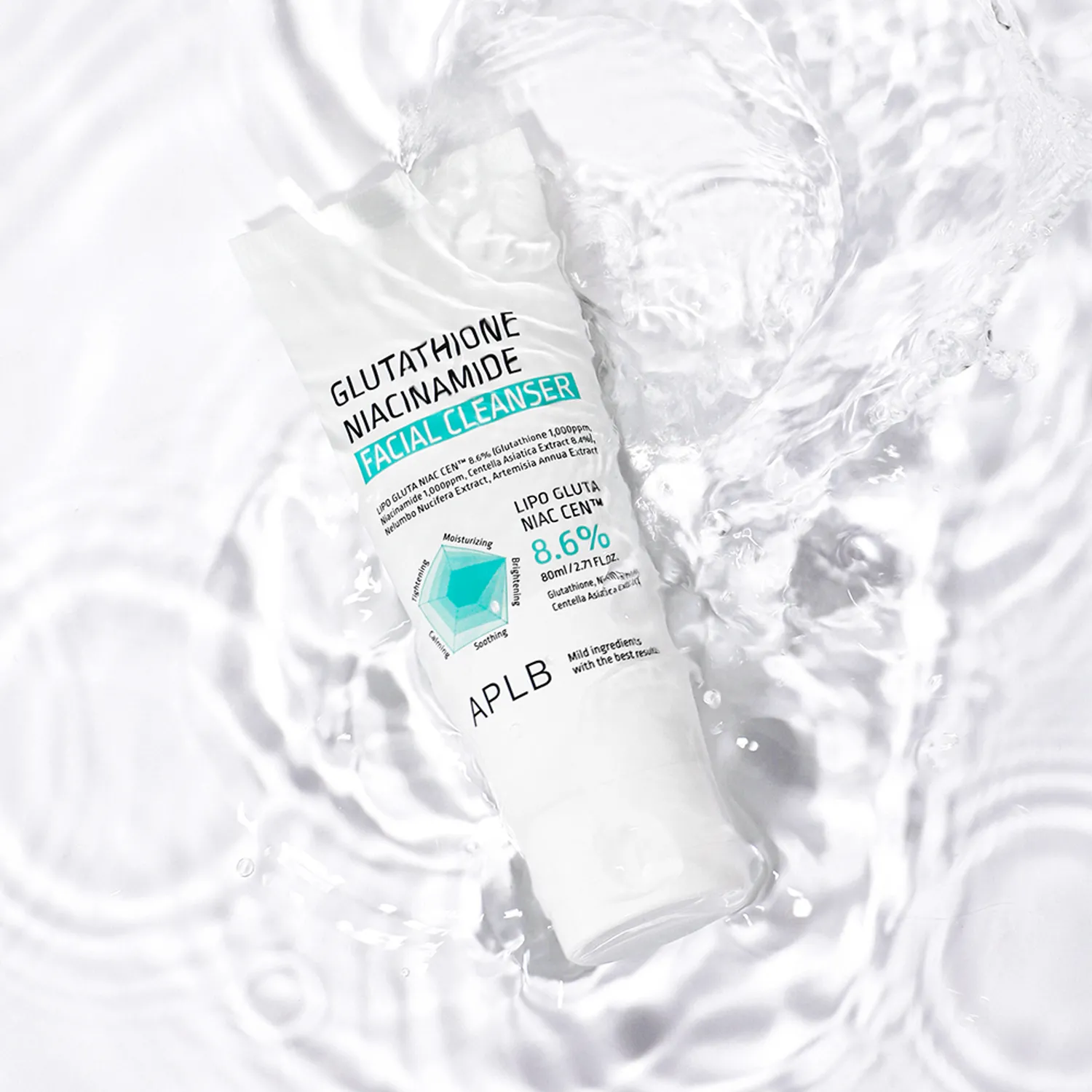 APLB Glutathione Niacinamide Facial Cleanser 80mL APLB