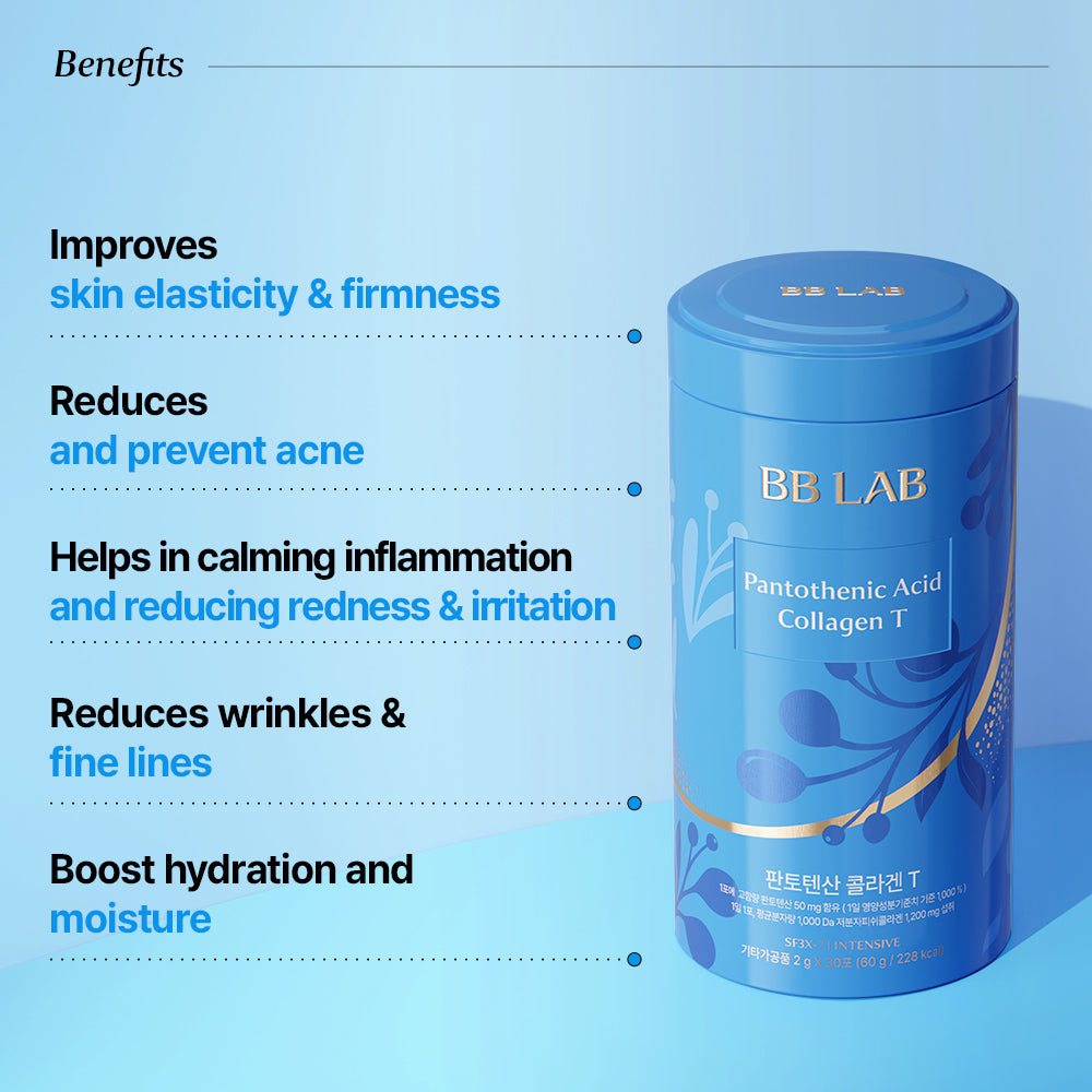 BB LAB Pantothenic Acid Collagen T Powder Sticks 30 Sachets