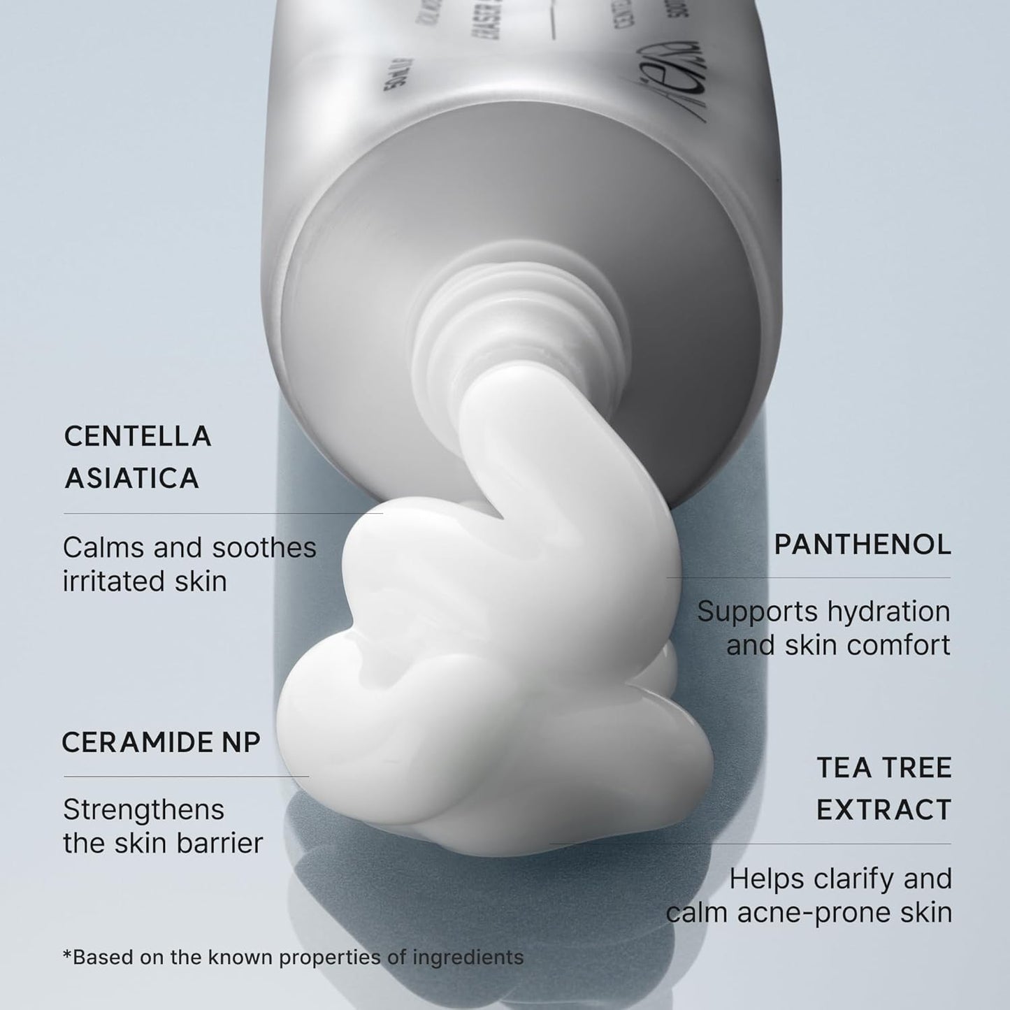 Arencia Eraser Soothing Cream 50ml Korean moisturizer with Centella, Ceramide, Panthenol and Hyaluronic Acid for sensitive skin, soothing hydration and moisture-barrier support in UAE.