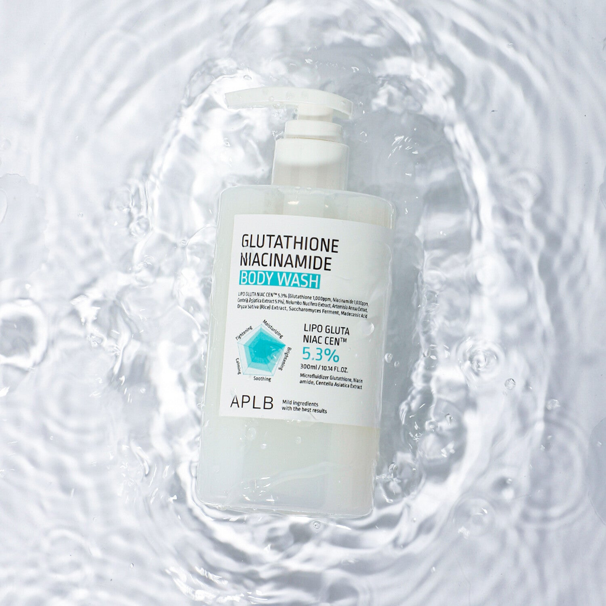 APLB Glutathione Niacinamide Body Wash 300mL APLB