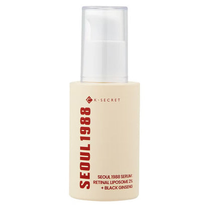 K-SECRET - SEOUL 1988 Serum : Retinal Liposome 2% + Black Ginseng - 30ml