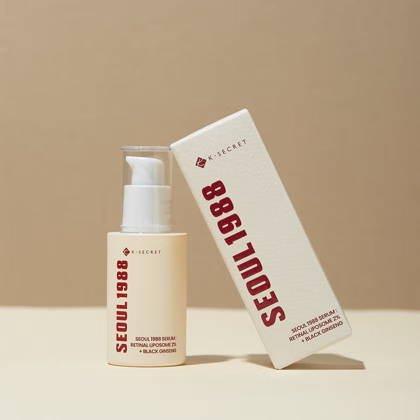 K-SECRET - SEOUL 1988 Serum : Retinal Liposome 2% + Black Ginseng - 30ml