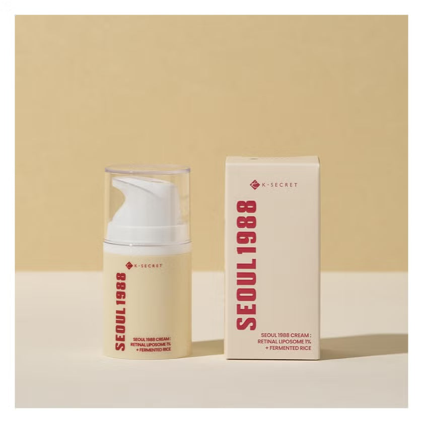 K-SECRET - SEOUL 1988 Cream : Retinal Liposome 1% + Fermented Rice - 50ml