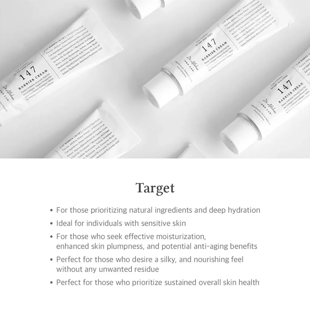 multiple tubes of Dr. Althea 147 Barrier Cream 