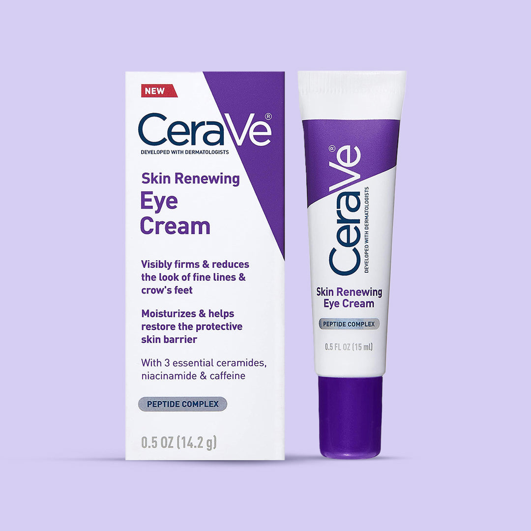 CeraVe Eye Cream for Wrinkles Under Eye Cream with Caffeine, Peptides 14.2g CeraVe