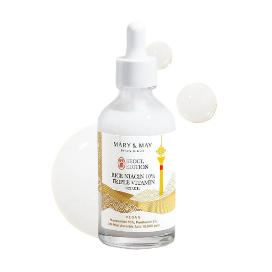 Mary&May SEOUL EDITION Rice Niacin 10% Triple Vitamin Serum 80mL Mary&May