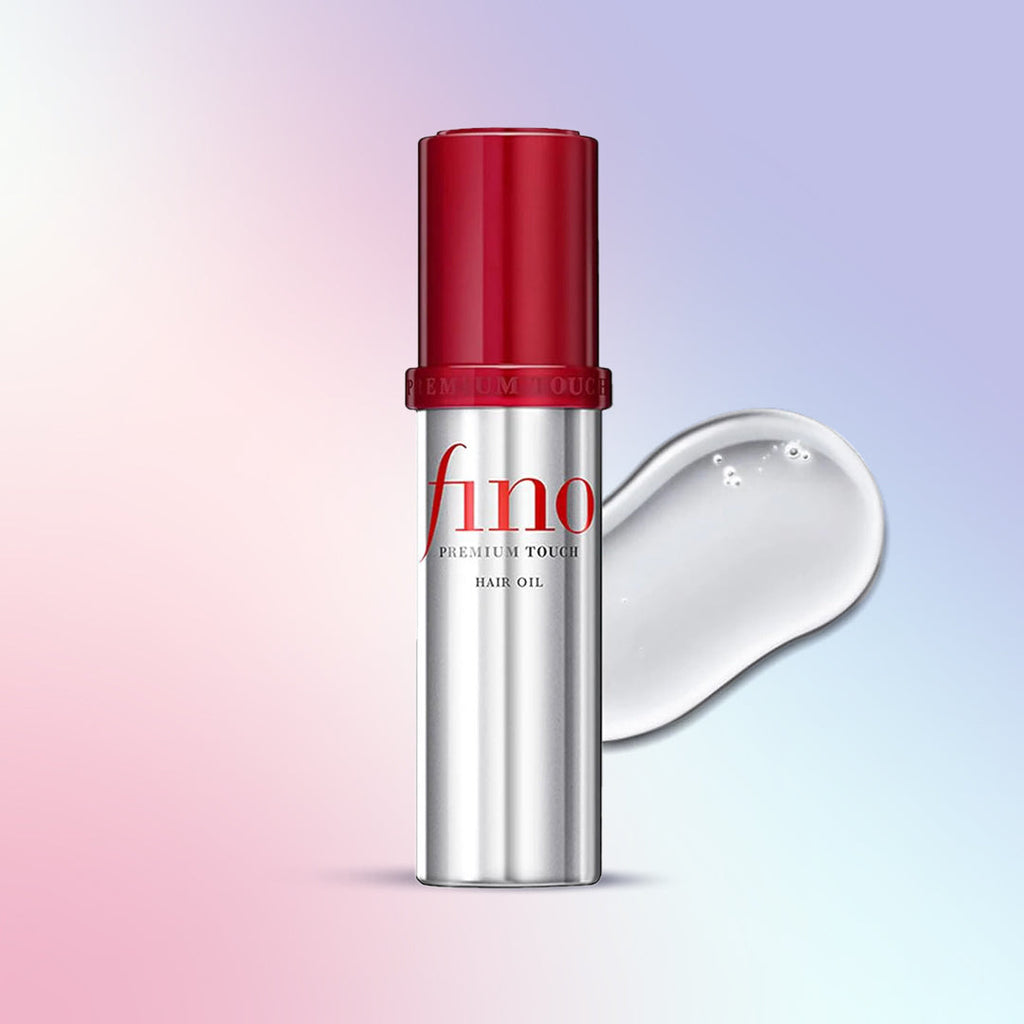A bottle of Fino Premium Touch Intensive Serum Hair Oil 