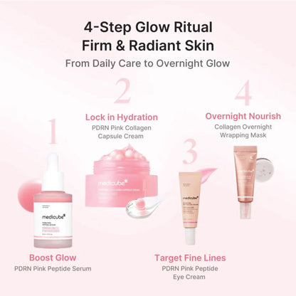 Medicube PDRN skincare gift set with serum and cream Dubai