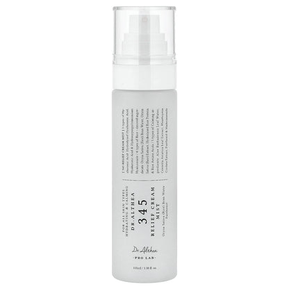 Dr. Althea 345 Relief Cream Mist 100ml hydrating soothing Korean face mist with Panthenol and Rice Bran Water UAE