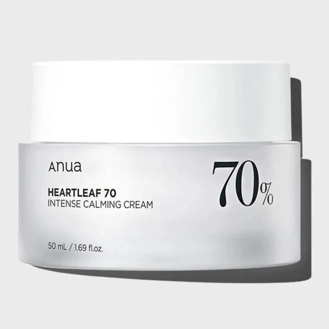 Anua Heartleaf 70 Intense Calming Cream 50 mL jar container