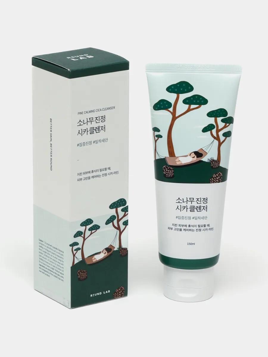 ROUND LAB Pine Calming Cica Cleanser 150mL Round lab