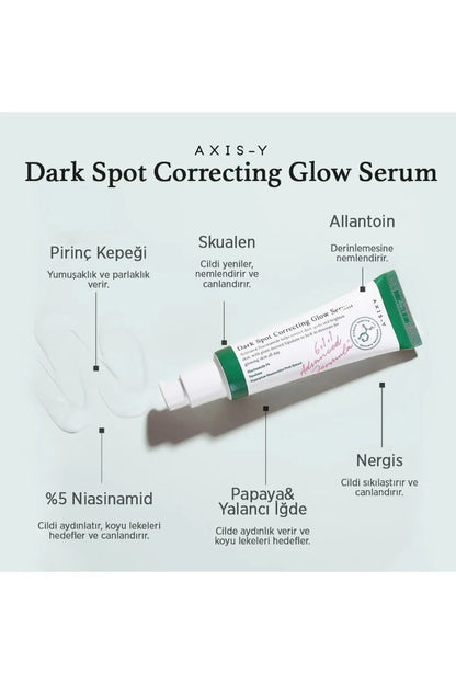 AXIS-Y Dark Spot Correcting Glow Serum 50Ml tube