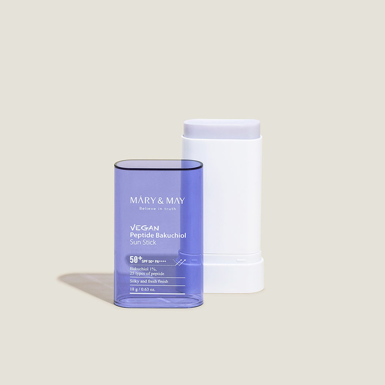 Mary&May Vegan Peptide Bakuchiol Sun Stick SPF50+ PA++++ 18g Mary&May