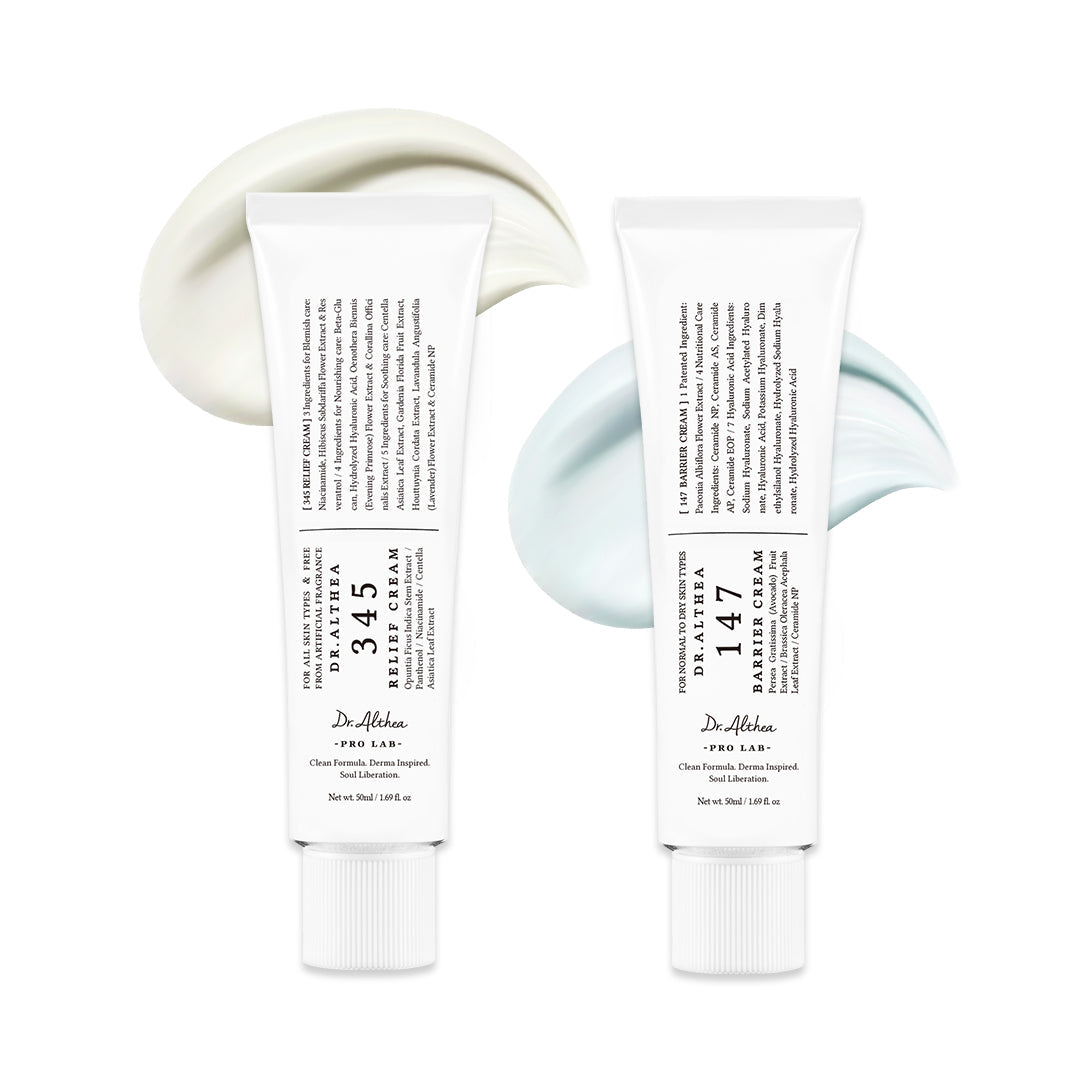 Dr. Althea Deep Moisture Cream & Skin Repair cream Duo Dr. Althea
