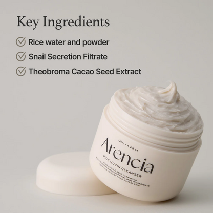 Arencia Rice Mucin Cleanser 120g Arencia