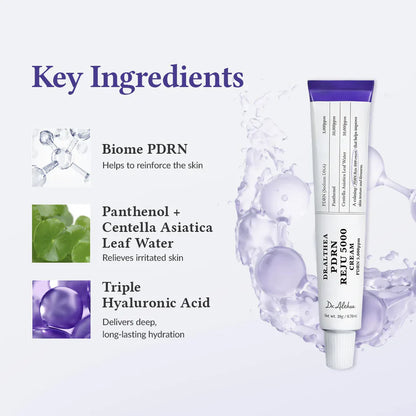 mystiglam infographic Dr.Althea Reju 5000 Cream 20g image