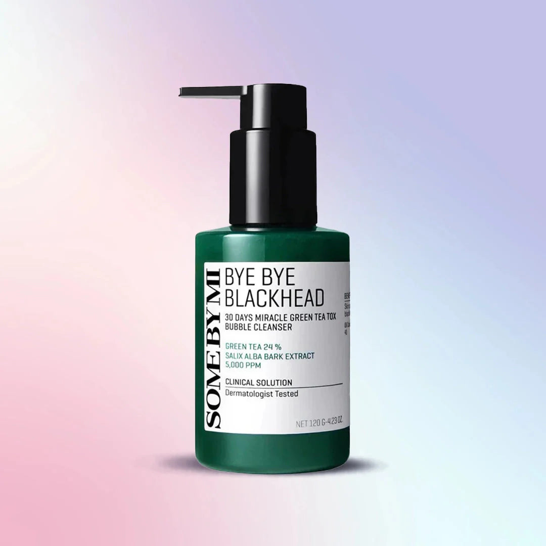 SOME BY MI Bye Bye Blackhead 30 Days Miracle Green Tea Tox Bubble 120g SOMEBYMI