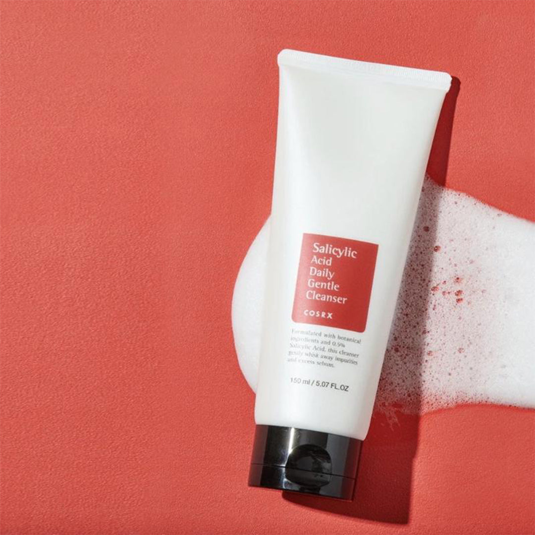 COSRX Salicylic Acid Daily Gentle Cleanser tube bottle