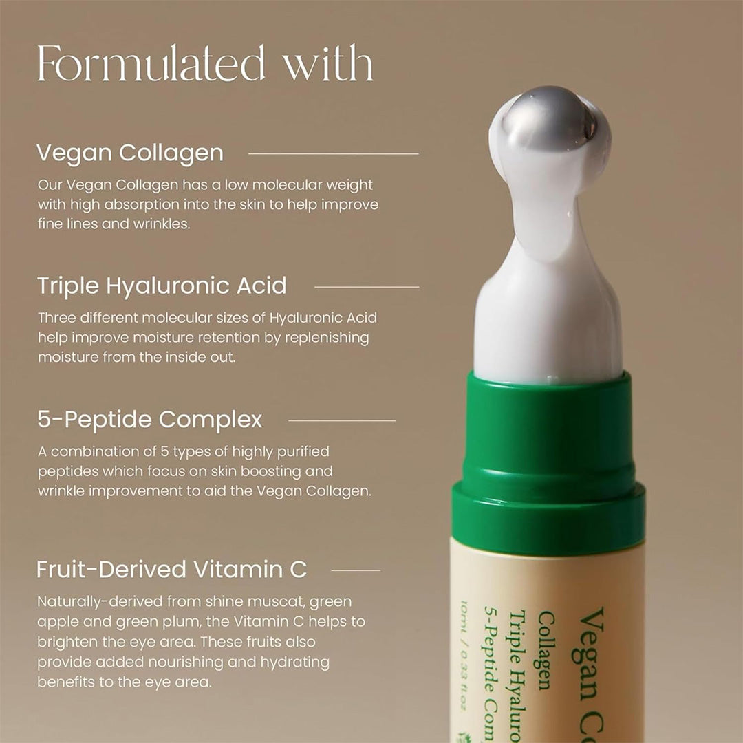 close-up of AXIS - Y Vegan Collagen Eye Serum