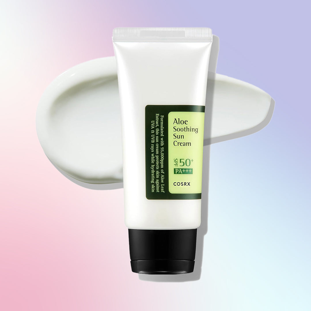 COSRX Aloe Soothing Sun Cream SPF50+ PA+++ tube