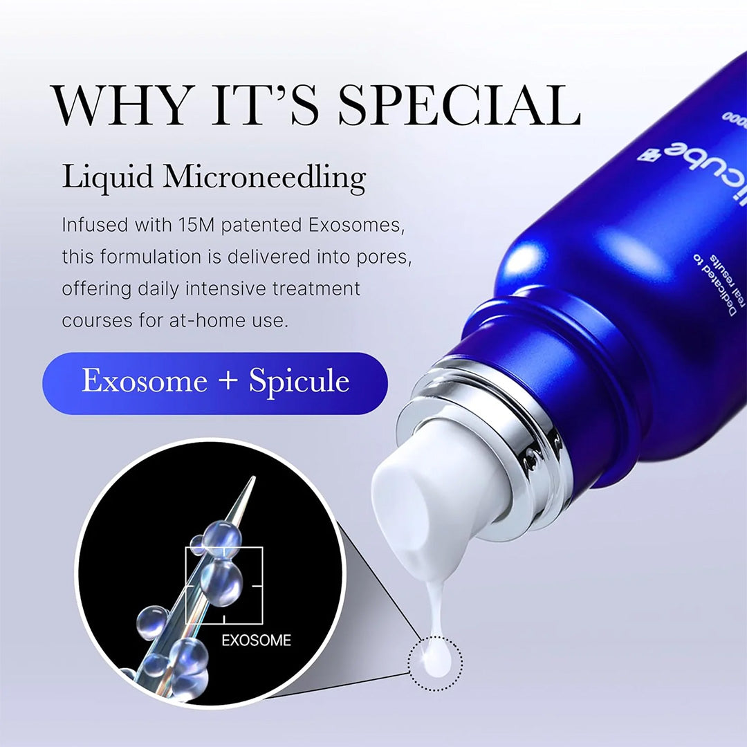 medicube One Day Exosome Shot Pore Ampoule 2000 open bottle