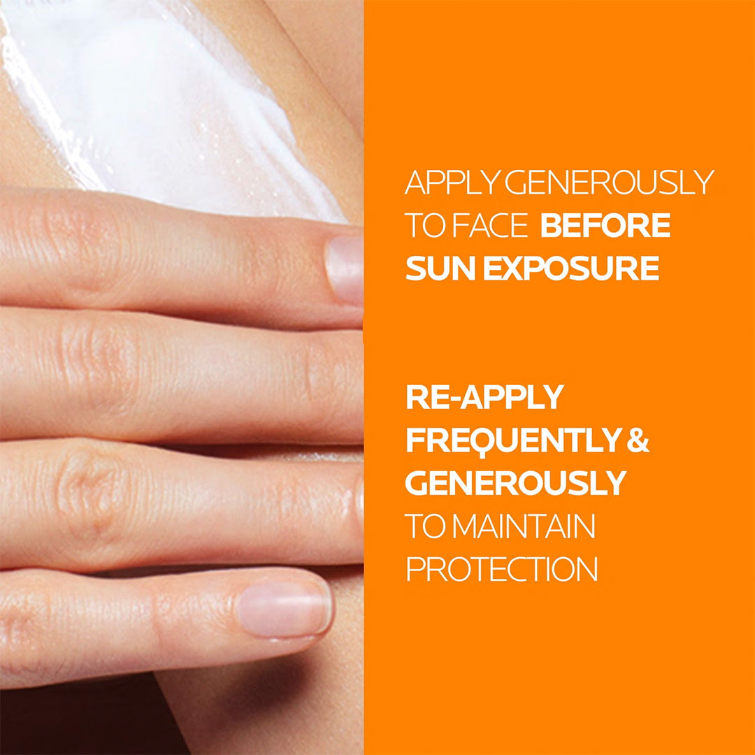 LA ROCHE-POSAY ANTHELIOS UVMUNE 400 Invisible Fluid SPF50+ 50 mL How To Apply