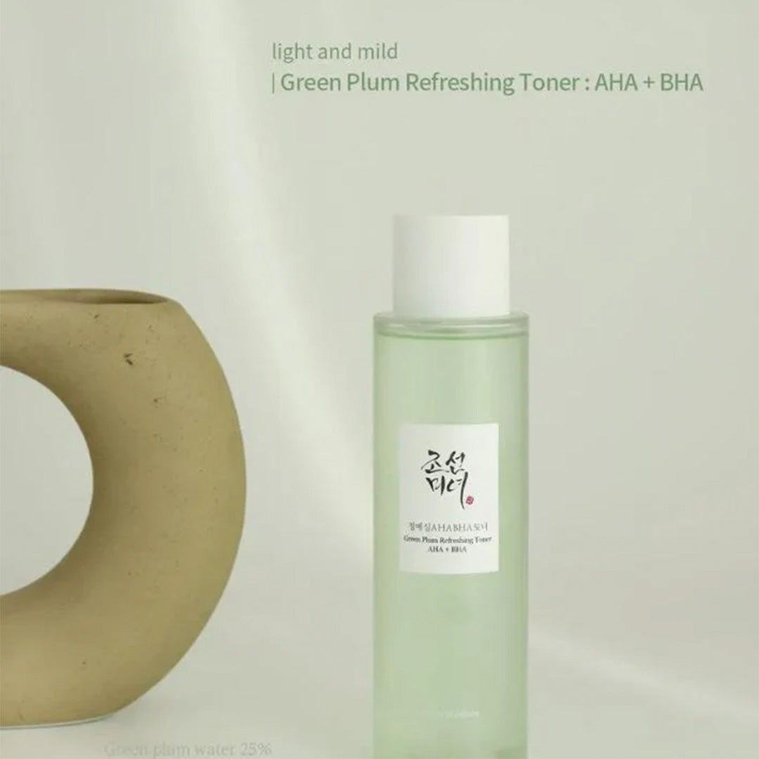 Beauty of Joseon Green Plum AHA + BHA Refreshing Face Toner For All Skin Types 150 mL Beauty of Joseon