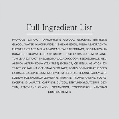 Beauty of Joseon Glow Serum : Propolis + Niacinamide 30 mL Ingredient List