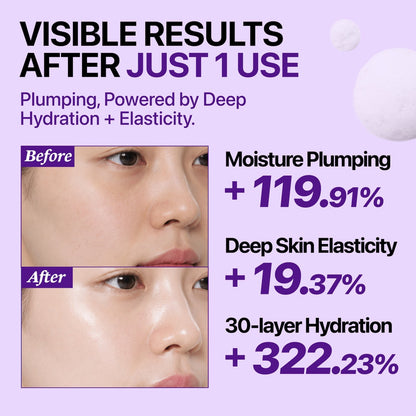 numbuzin No.9 NAD+ PDRN Plumping Glow Bubble Mask 85mL