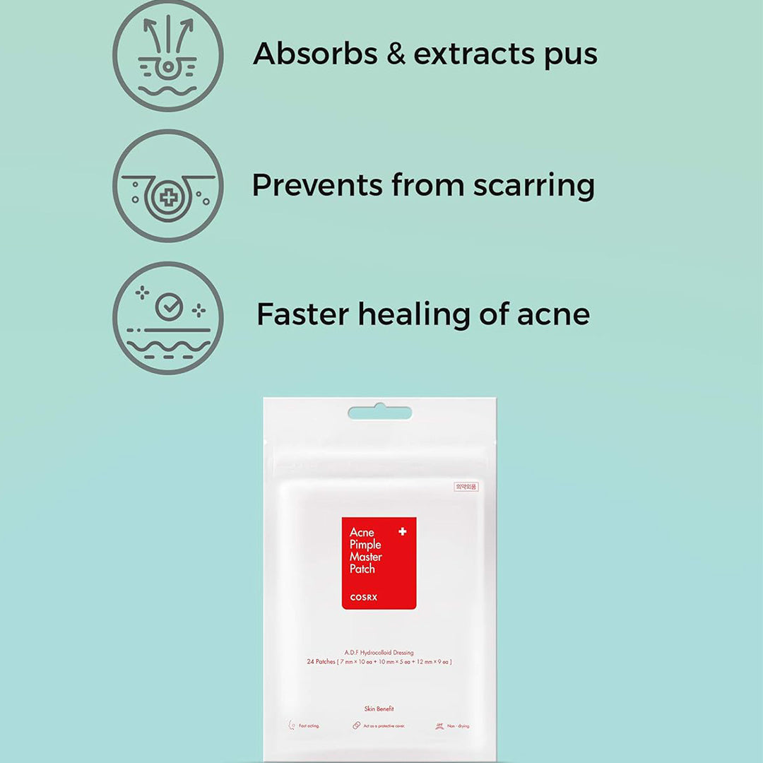 COSRX Acne Pimple Patch 1 Pack (24 Patches) Key Features
