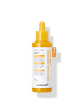 Medicube Kojic Acid Turmeric Peel Shot in bright yellow bottle with dropper, designed for gentle exfoliation and skin brightening.