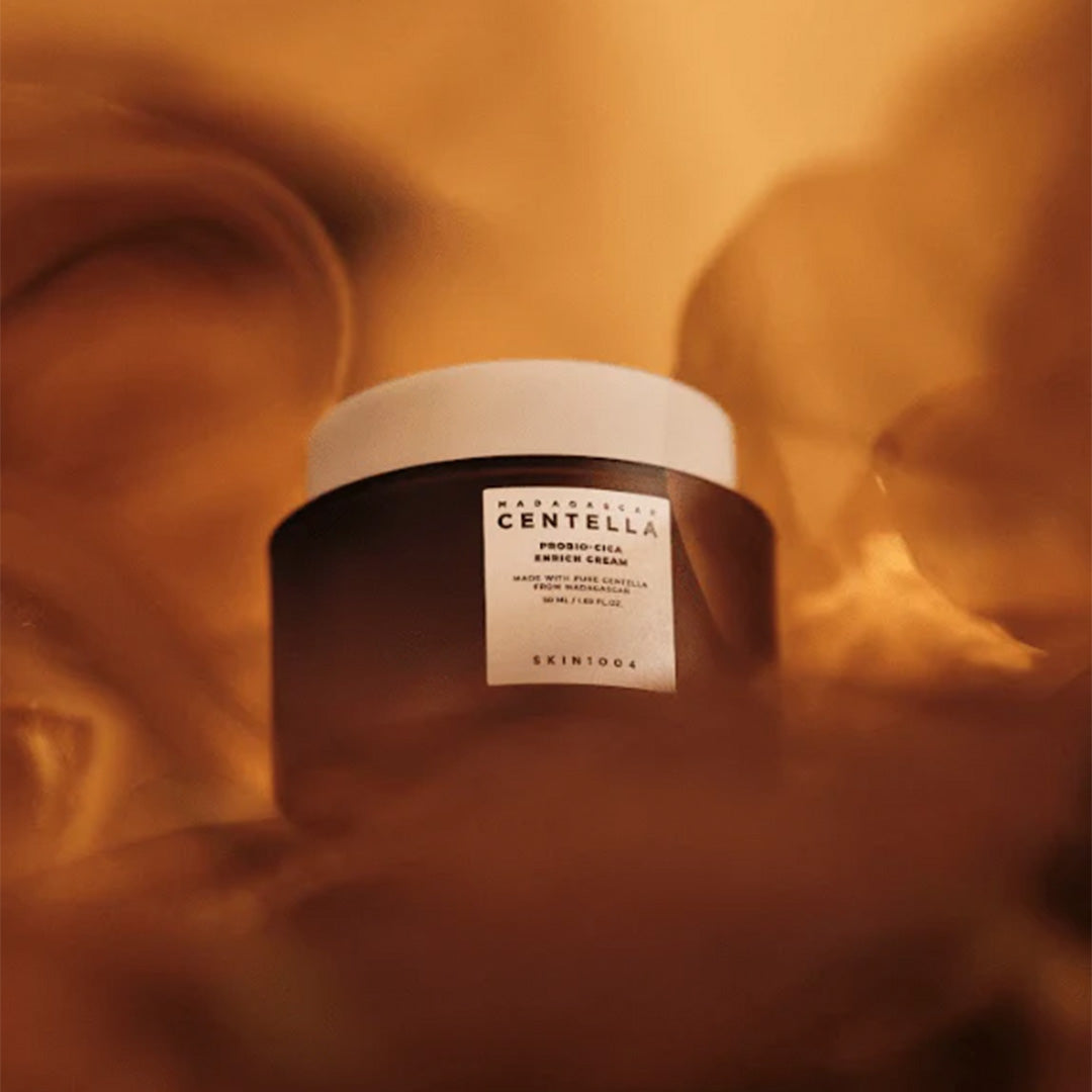 SKIN1004 Madagascar Centella Probio-Cica Enrich Cream jar