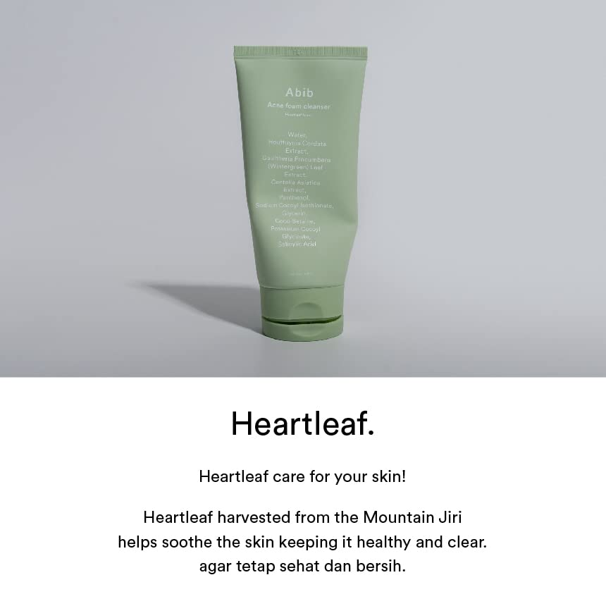 Abib Acne Foam Cleanser Heartleaf Foam 150 mL Abib