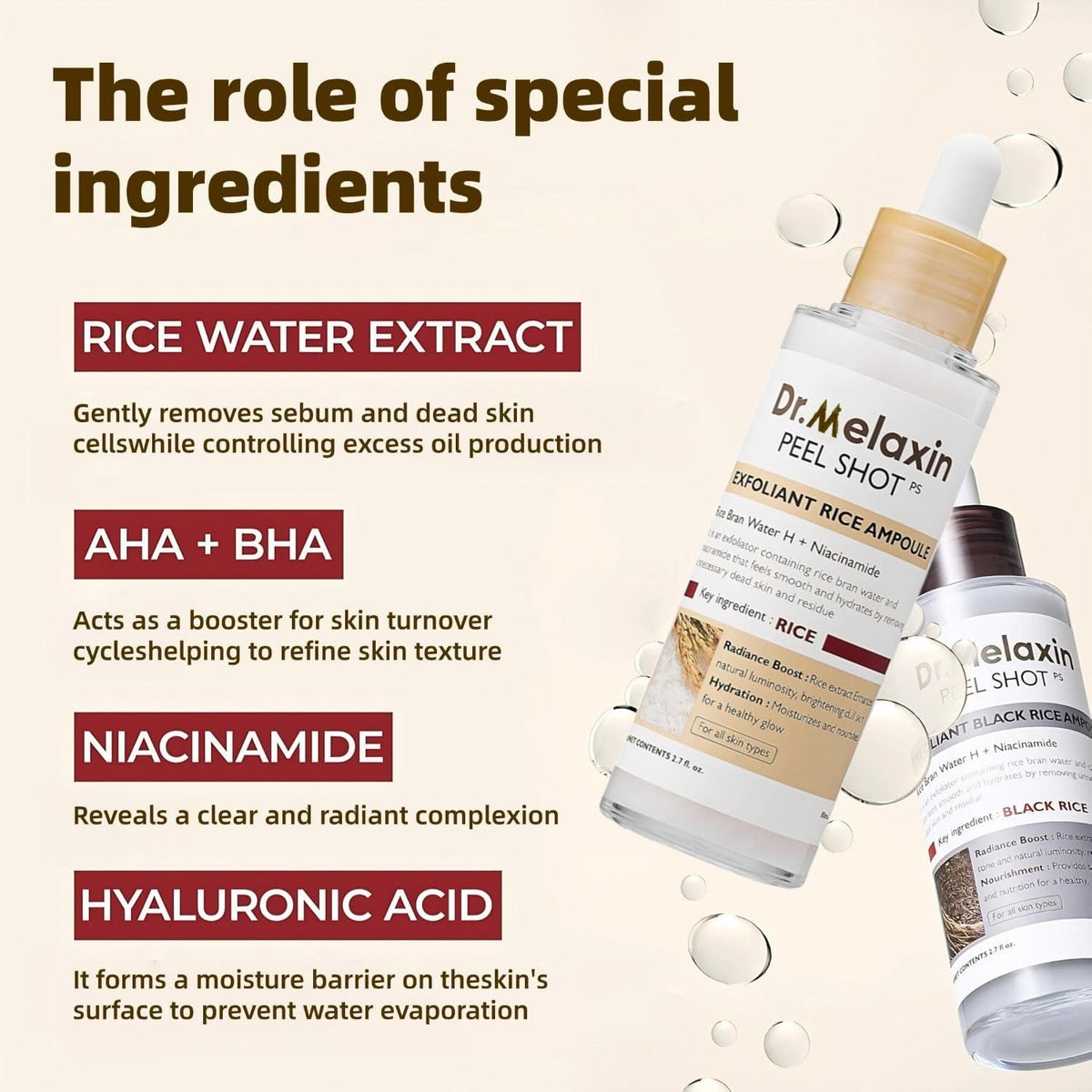 Korean rice exfoliator for whiteheads UAE